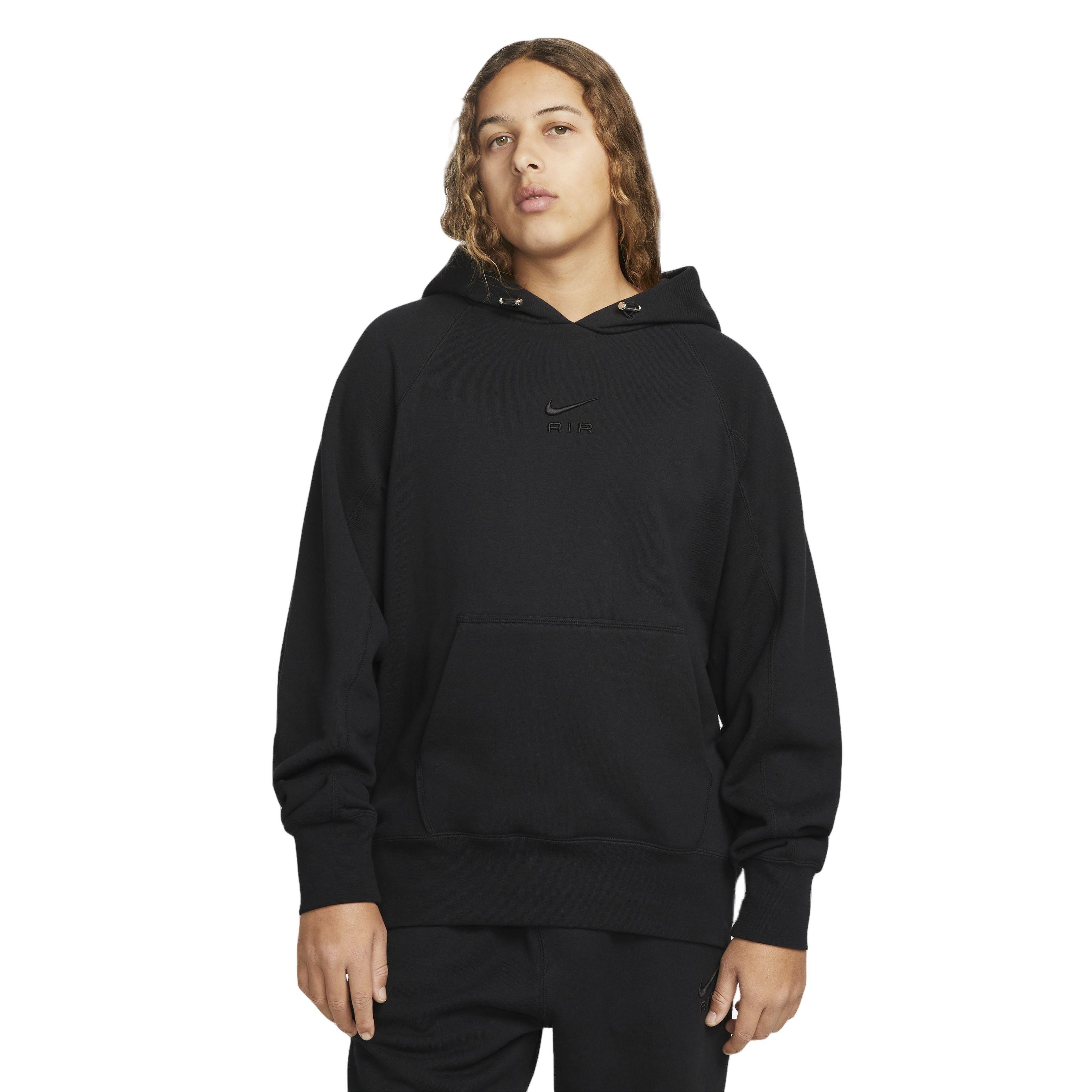 Nike french discount terry hoodie black